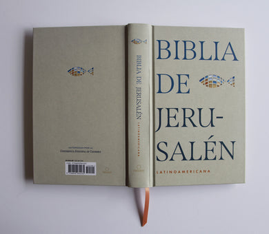 Biblia Católica Biblia de Jerusalén Latinoamericana, tapa dura, edición clásica marrón arena / Spanish Jerusalem Bible, Latin American Edition, Hardcover, interior 6 (ISBN 9798890984265) [onix:81a671e18661cc6ca60f6df6023fc946]