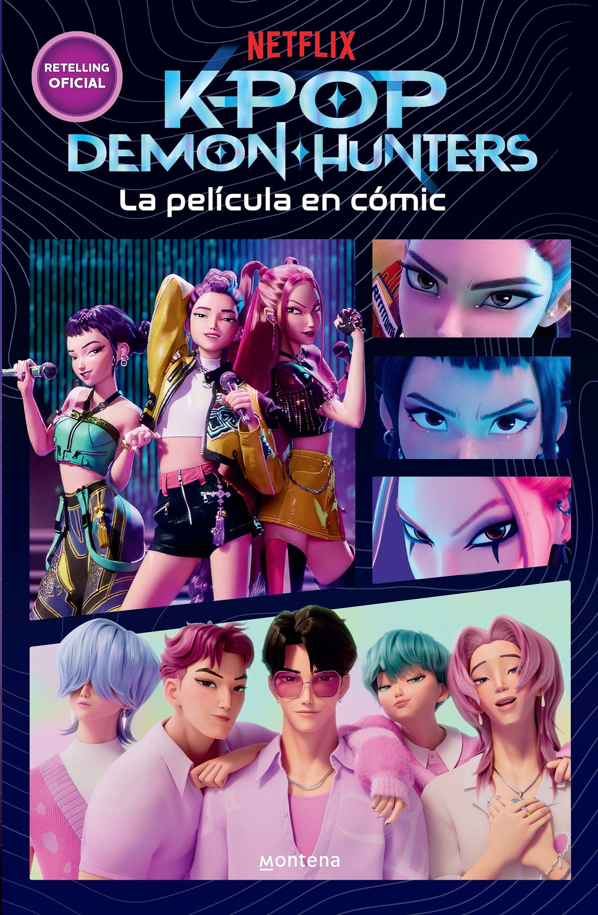 K-Pop Demon Hunters: la película en cómic / K-Pop Demon Hunters: The Movie in Comics cover (ISBN 9798890988508) [onix:531efb9d13a3e2c6279e821ebfaf4973]