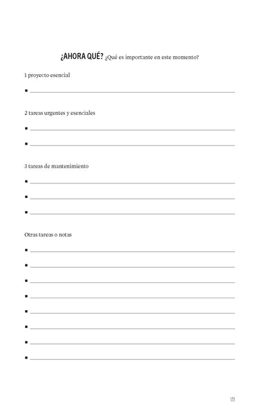 Esencialismo. El planner / The Essentialism Planner interior 5 (ISBN 9786073858915) [onix:630b9cdc1fe4af33c2005d066b103ef5]