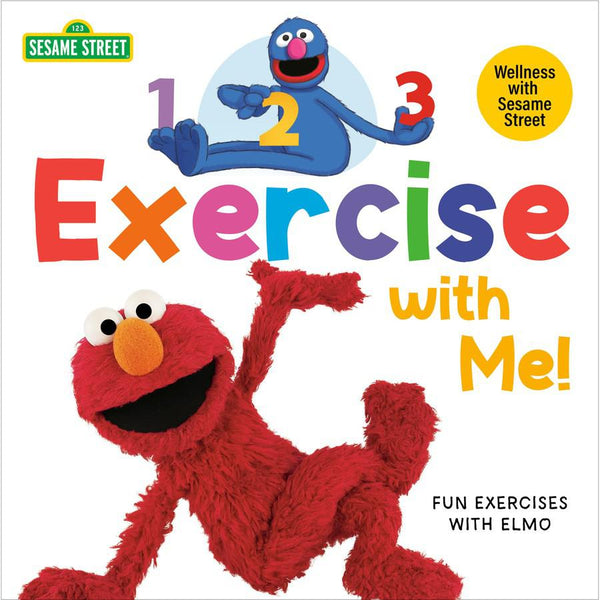 1, 2, 3, Exercise with Me! Fun Exercises with Elmo (Sesame Street)-Children’s / Teenage: Personal and social topics-買書書 BuyBookBook