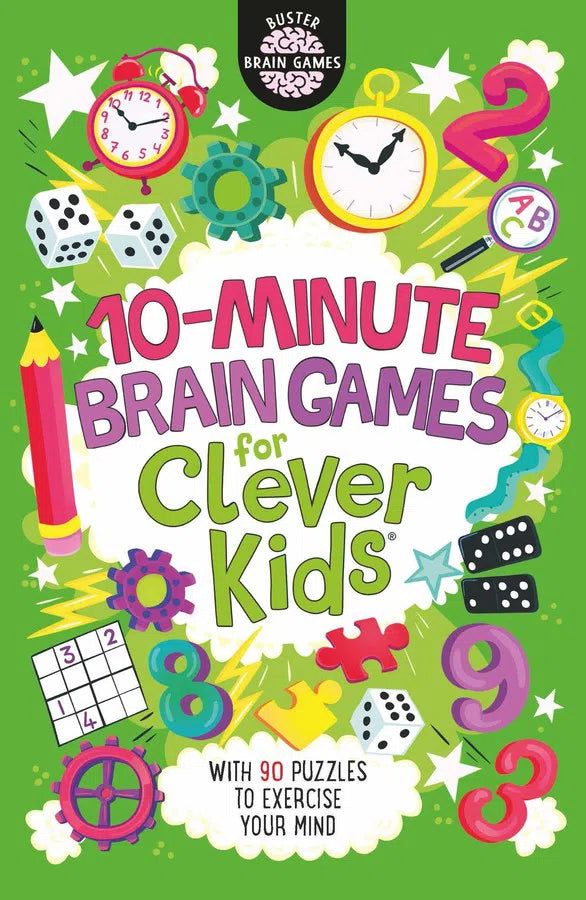 10-Minute Brain Games for Clever Kids®-Children’s / Teenage general interest: Hobbies/ quizzes/ toys and games-買書書 BuyBookBook