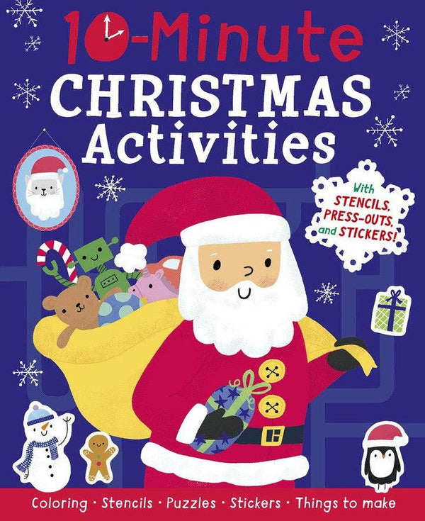 10-Minute Christmas Activities-Children’s / Teenage fiction: General and modern fiction-買書書 BuyBookBook