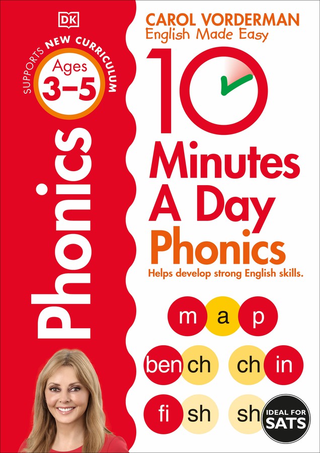 10 Minutes A Day Phonics, Ages 3-5 (Preschool)-Children’s Educational: Language/ literature/ literacy-買書書 BuyBookBook