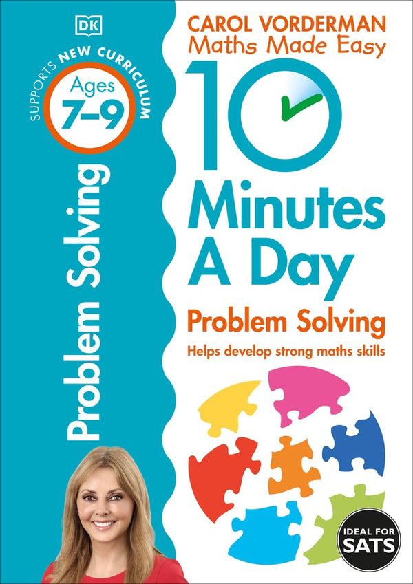 10 Minutes A Day Problem Solving, Ages 7-9 (Key Stage 2)-Children’s Educational: Mathematics/ science/ technology-買書書 BuyBookBook