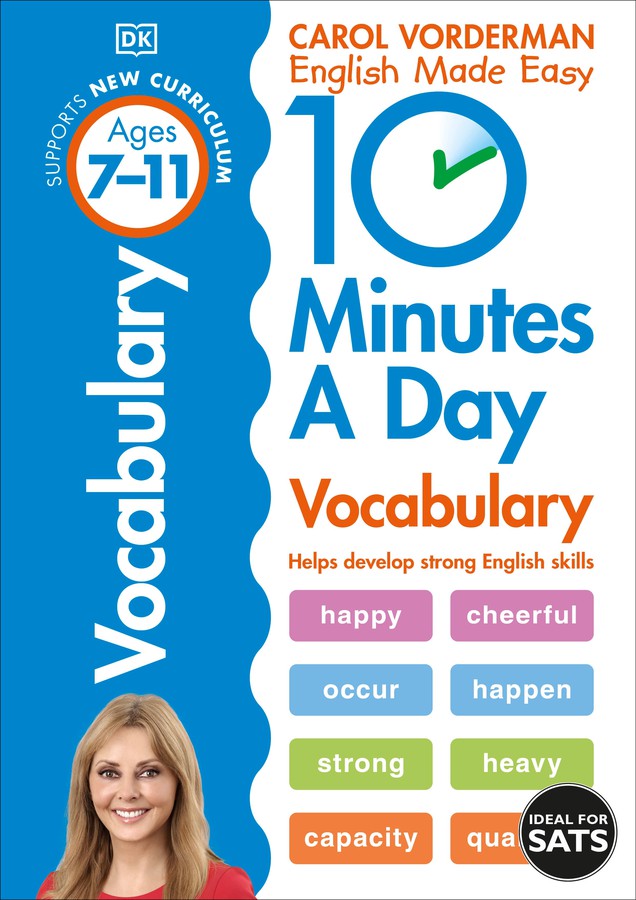 10 Minutes A Day Vocabulary, Ages 7-11 (Key Stage 2)-Children’s Educational: Language/ literature/ literacy-買書書 BuyBookBook