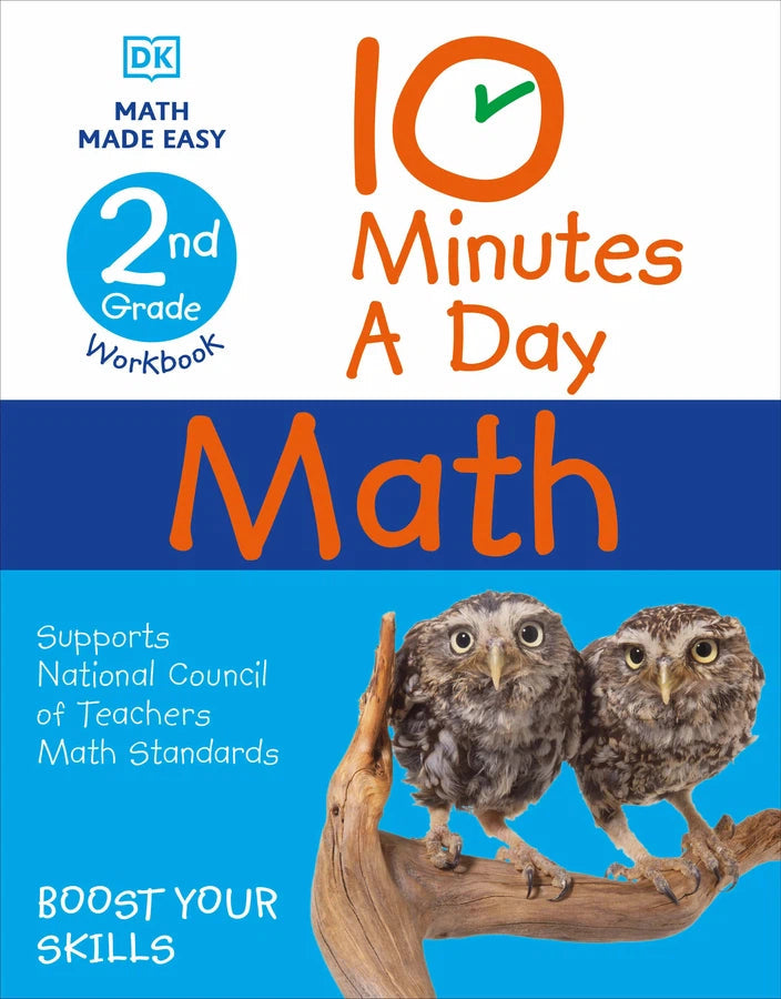 10 Minutes a Day Math, 2nd Grade-Children’s / Teenage general interest: Science and technology-買書書 BuyBookBook