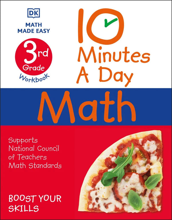 10 Minutes a Day Math, 3rd Grade-Children’s / Teenage general interest: Science and technology-買書書 BuyBookBook