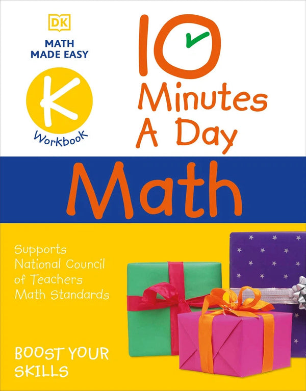 10 Minutes a Day Math Kindergarten-Children’s / Teenage general interest: Science and technology-買書書 BuyBookBook