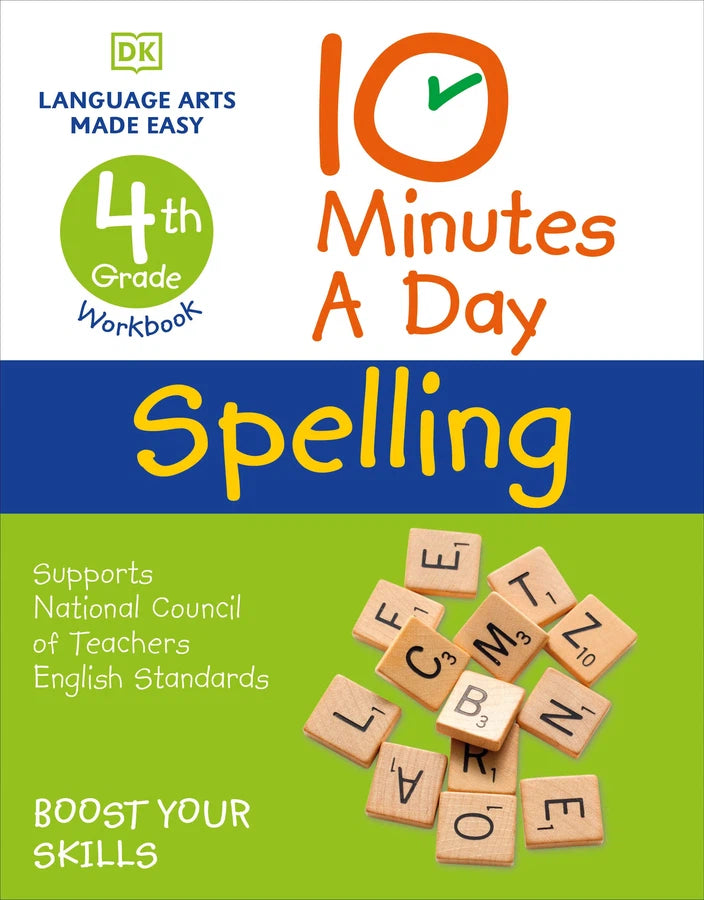 10 Minutes a Day Spelling, 4th Grade-Children’s Educational: Language/ literature/ literacy-買書書 BuyBookBook