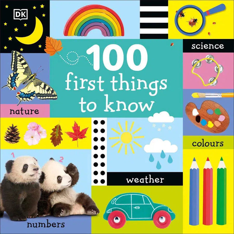 100 First Things to Know-Children’s Early years / early learning concepts-買書書 BuyBookBook