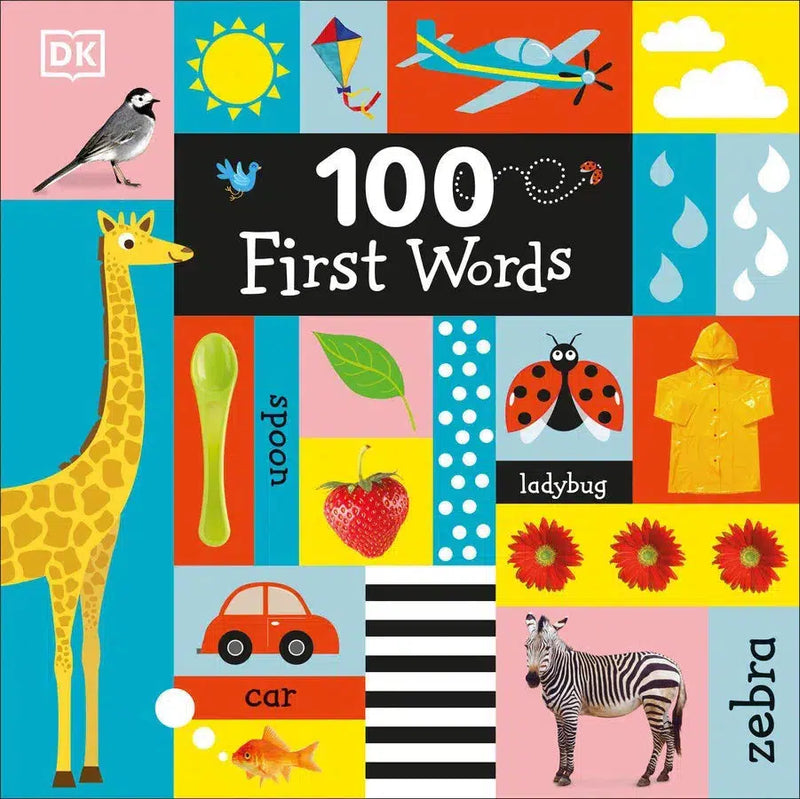 100 First Words-Baby books-買書書 BuyBookBook