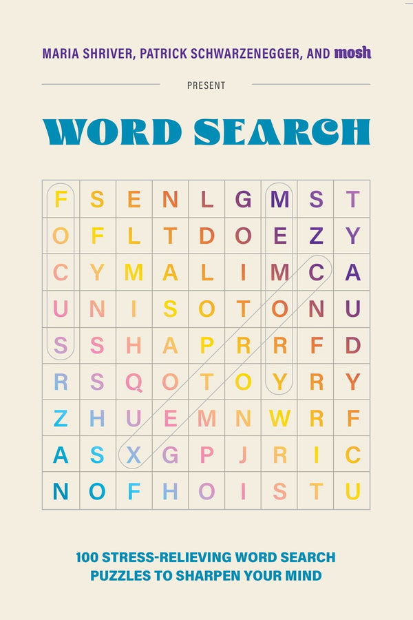 100 Stress-Relieving Word Search Puzzles to Sharpen Your Mind-Crosswords and word games-買書書 BuyBookBook