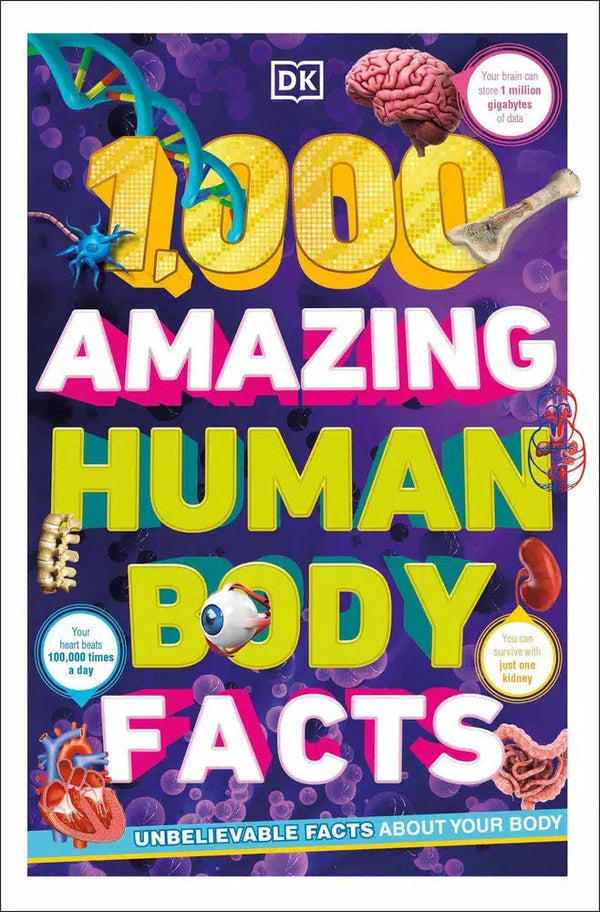 1,000 Amazing Human Body Facts-Children’s / Teenage general interest: Science and technology-買書書 BuyBookBook