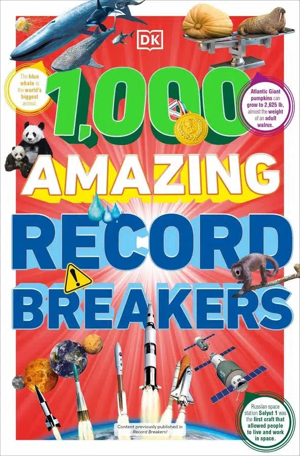 1,000 Amazing Record Breakers-Children’s / Teenage general interest: General knowledge and interesting facts-買書書 BuyBookBook