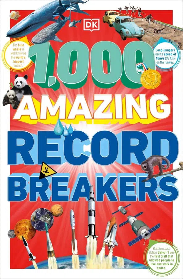 1,000 Amazing Record Breakers-Children’s / Teenage general interest: General knowledge and interesting facts-買書書 BuyBookBook