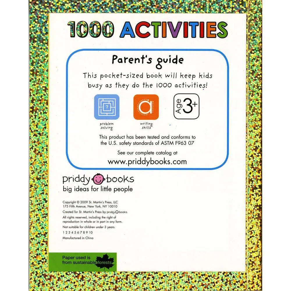 1000 Activities (Priddy Sticker Activity Fun) Priddy