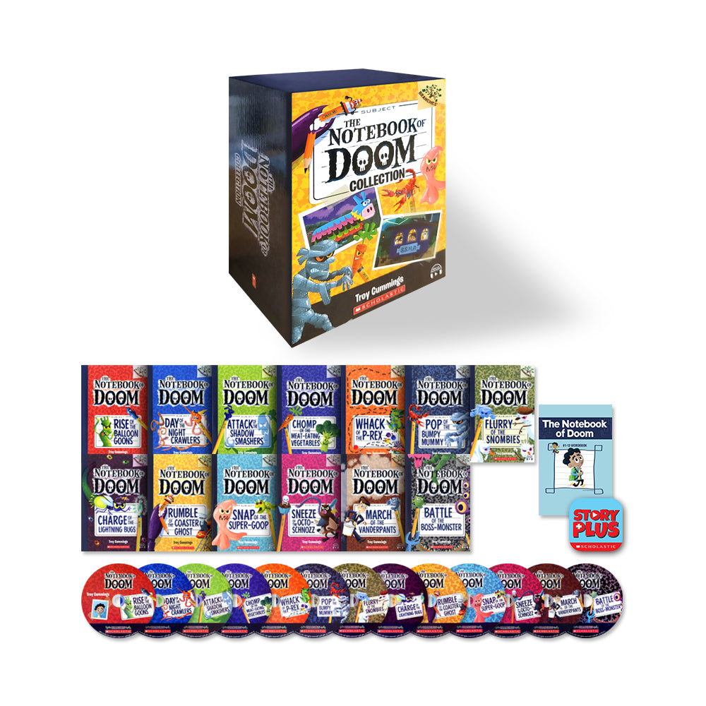 The Notebook of Doom #1-13 Box Set (with CD & StoryPlus)