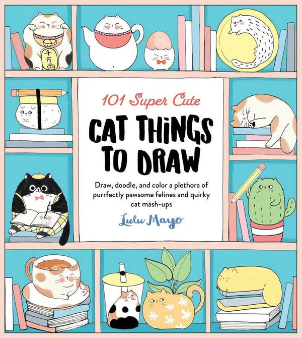 101 Super Cute Cat Things to Draw-Art: general-買書書 BuyBookBook