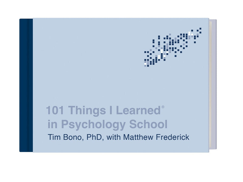 101 Things I Learned® in Psychology School-Psychology-買書書 BuyBookBook