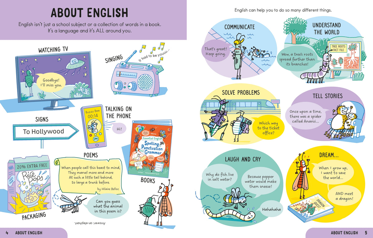 Essential English: Spelling Punctuation and Grammar interior 1 (ISBN 9781474998529) [onix-asset:7b9382f70cc451e6697f8bfb59ffb52703002d8c4493ab8eb6e0e6459afd1151]