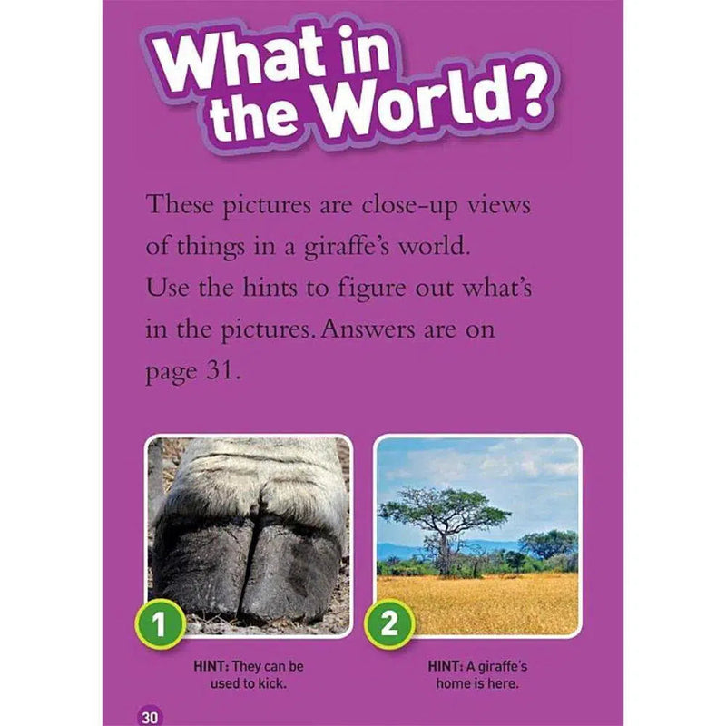 Giraffes (L1) (National Geographic Kids Readers) National Geographic