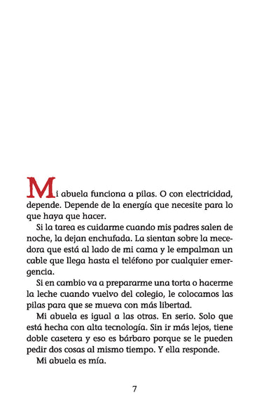 La abuela electrónica / Electronic Grandmother interior 7 (ISBN 9798890984449) [onix:53eb95dedae3d49f20727058e4a700bc]