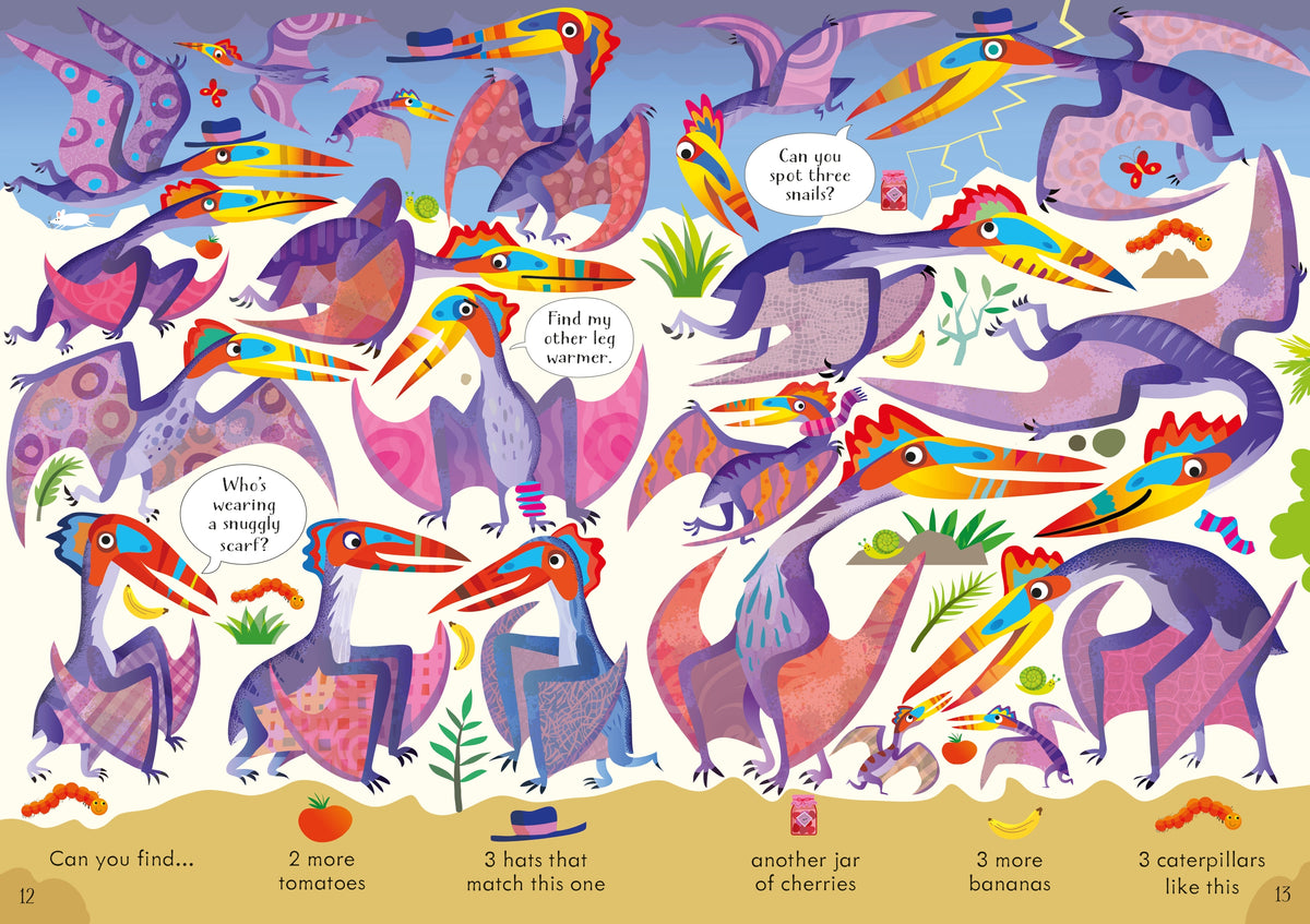 Look and Find Puzzles Dinosaurs interior 1 (ISBN 9781474988766) [onix-asset:2bc78c057db6833a37555e4fe98b07907eb9c95cc0ef3c9799e95e7e59e8d3d2]