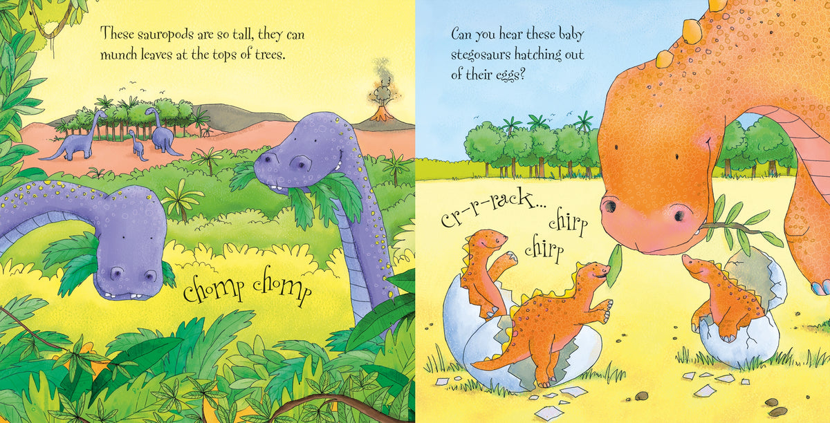 Noisy Dinosaurs interior 1 (ISBN 9780746097847) [onix-asset:fb7a8bae964d15c306080ee943aeabc1214eaff2418634a5e71fc9f8aebc1237]