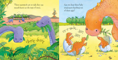 Noisy Dinosaurs interior 1 (ISBN 9780746097847) [onix-asset:fb7a8bae964d15c306080ee943aeabc1214eaff2418634a5e71fc9f8aebc1237]