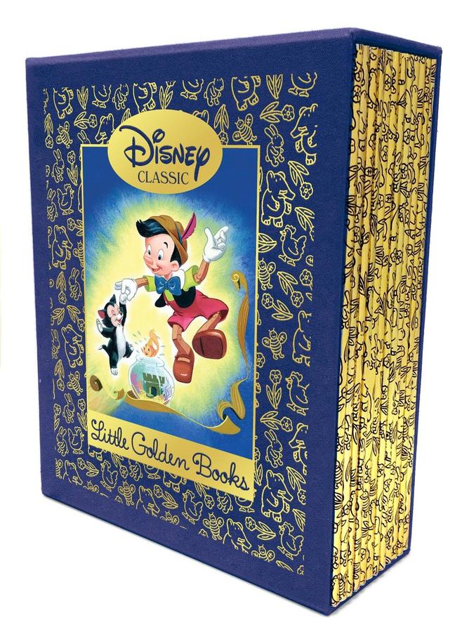 12 Beloved Disney Classic Little Golden Books (Boxed Set)-Children’s / Teenage fiction: General and modern fiction-買書書 BuyBookBook