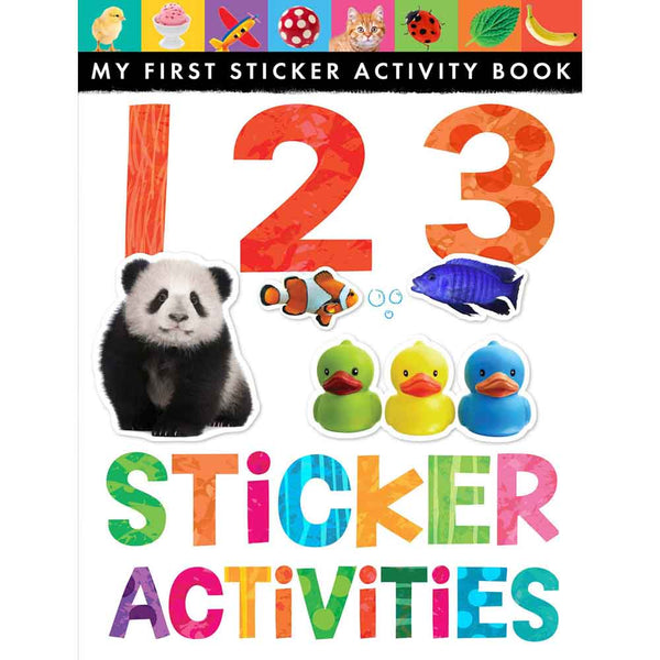 123 Sticker Activities (My First)-Activity: 繪畫貼紙 Drawing & Sticker-買書書 BuyBookBook