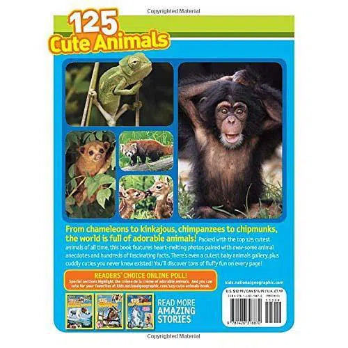 125 Cute Animals (National Geographic Kids) National Geographic