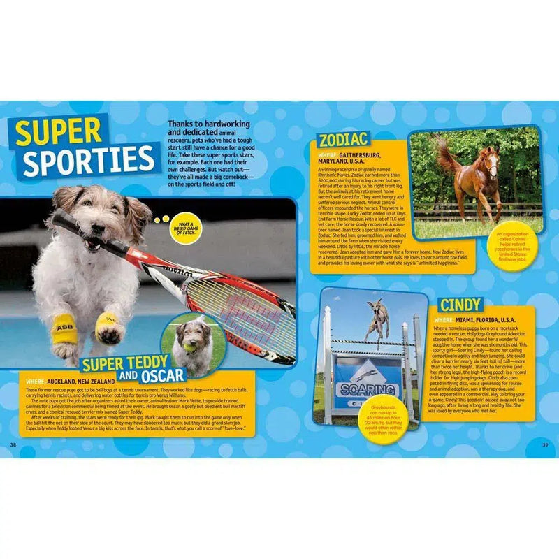 125 Pet Rescues: From Pound to Palace (National Geographic Kids) National Geographic