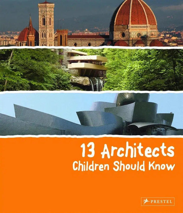 13 Architects Children Should Know (Florian Heine)-Nonfiction: 藝術宗教 Art & Religion-買書書 BuyBookBook