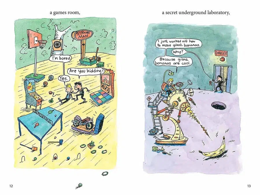 Treehouse #01: 13-Storey Treehouse Colour (Color) Edition (Andy Griffiths)-Fiction: 幽默搞笑 Humorous-買書書 BuyBookBook