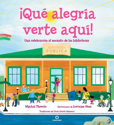 ¡Qué alegría verte aquí! / I'm So Happy You're Here interior 1 (ISBN 9798890985828) [onix:177c13abbb19346d4b66fdf6954d0b1b]