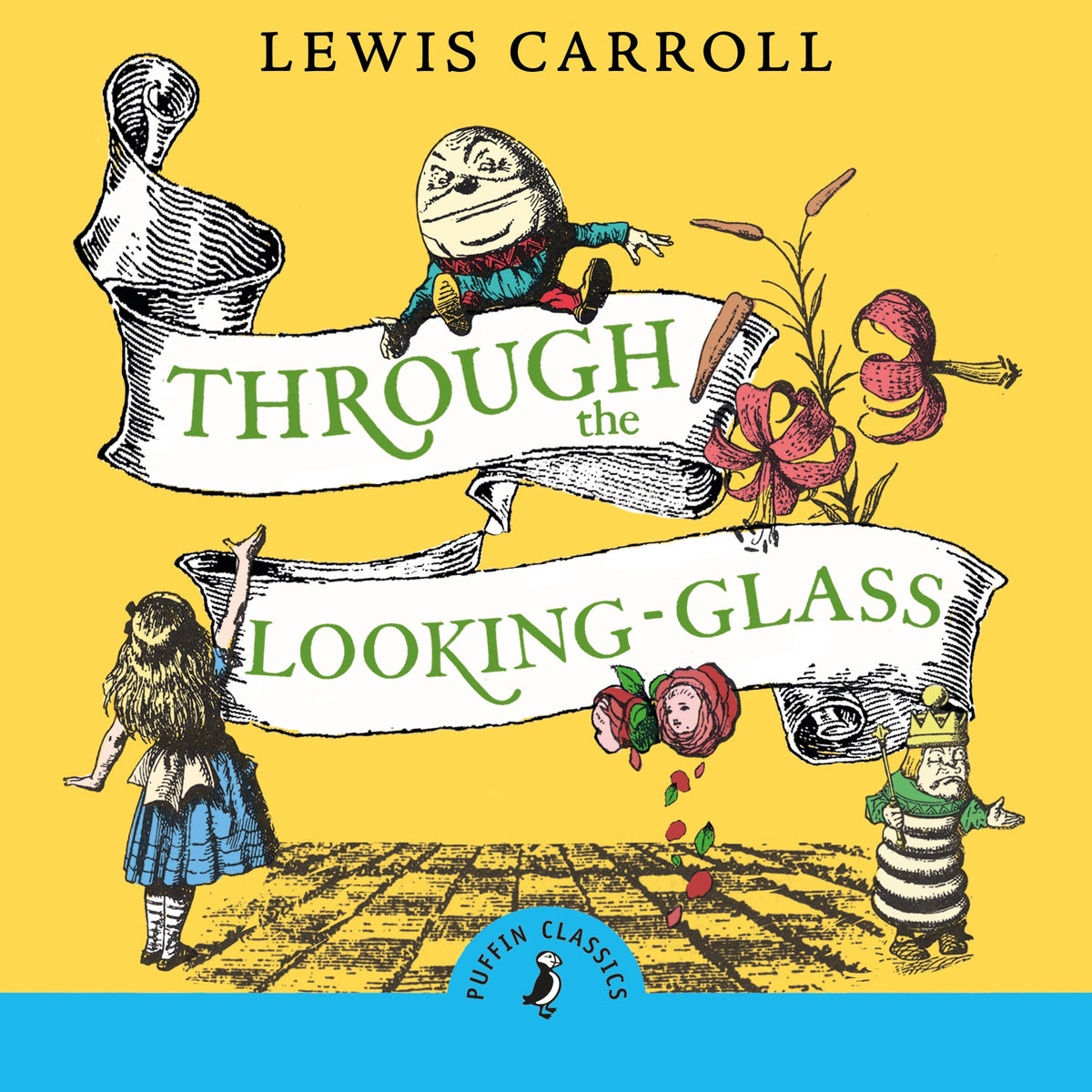 Through the Looking Glass and What Alice Found There cover (ISBN 9780241421154) [onix:49271abb01108d4e92ad0cd599fd2457]