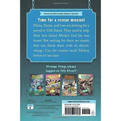13th Street #4 The Shocking Shark Showdown (Paperback) Harpercollins US