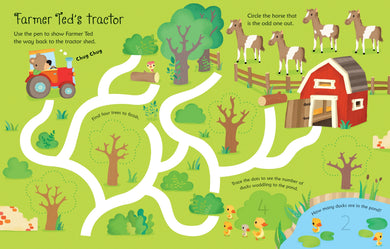 Wipe-Clean Farm Activities interior 1 (ISBN 9781409582779) [onix-asset:874b6de16958422441a6fdd536d0f5baab0e2db3c18ab21af17a30bcd7b2e74e]