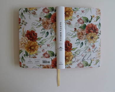 Biblia RVR 1960 letra grande tamaño manual, HC, flores rosadas y cantos pintados / Spanish Bible RVR 1960 Handy Size Large Print with flowers and sprayed edge interior 2 (ISBN 9798890982162) [onix:2db24822e3bdfb637887c6acd4368461]