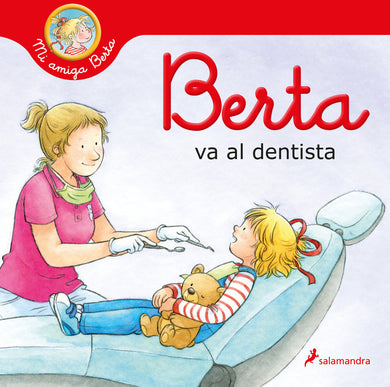 Berta va al dentista / Berta Goes to the Dentist cover (ISBN 9788418637179) [onix:b16a9fde73a8d0257bdc5dbef7029e14]