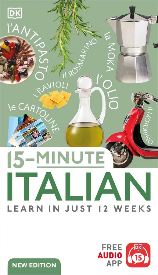 15-Minute Italian-Language and Linguistics-買書書 BuyBookBook