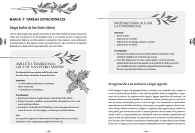 Almanaque de la bruja tradicional: Rituales, magia y folklore a lo largo del año / Traditional Witch's Almanac: Rituals, magic and folklore throughout the yea interior 2 (ISBN 9788402428394) [onix:943e63da7a3770602b9ac050ae435329]