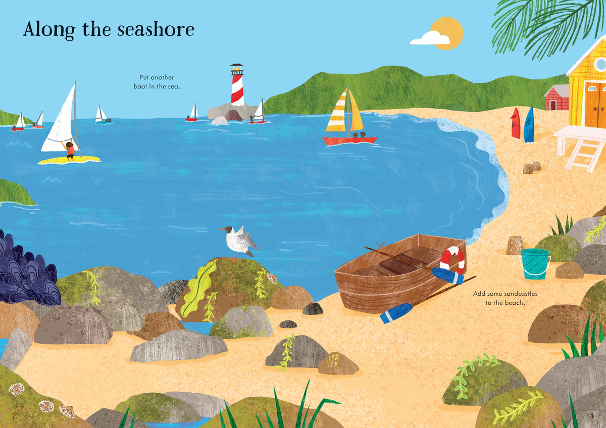 Little First Stickers Seashore interior 1 (ISBN 9781474968225) [onix-asset:938268f9b7422d868912a69dd21be1e4556003fffd95dfc1c1aa16477a0d62e2]