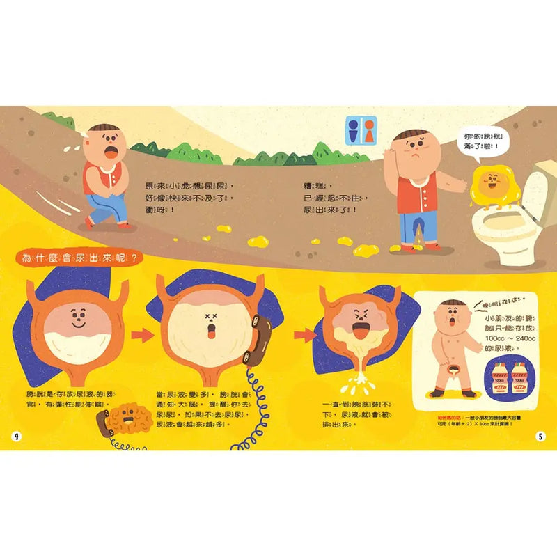 知識探索繪本 7: 我想便便、我想尿尿