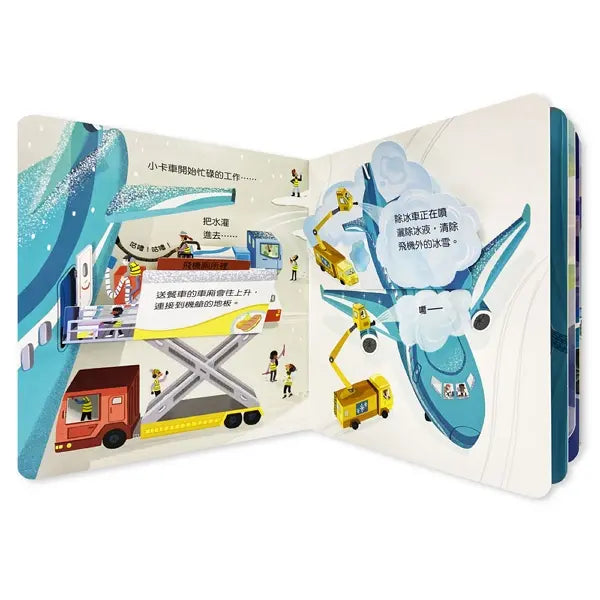 偷偷看一下：飛機 (翻翻書)-Children’s / Teenage general interest: Science and technology-買書書 BuyBookBook