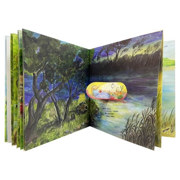 老鼠的河岸風光 (翻翻書)-Children’s picture books-買書書 BuyBookBook