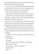 If he had been with me