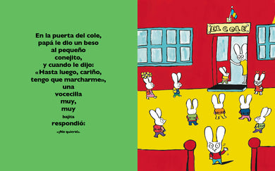 Simón. ¡No quiero ir al cole! / I Don't Want To Go To School! interior 3 (ISBN 9788448853396) [onix:8a2013803fa208154e7770efd5085d44]