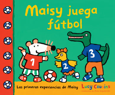 Maisy juega fútbol cover (ISBN 9781536247220)